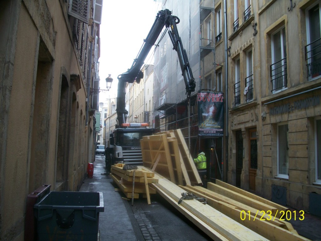 Rue des Huilliers à Metz